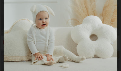 Ivory Unisex Bunny Hat By Jamiks