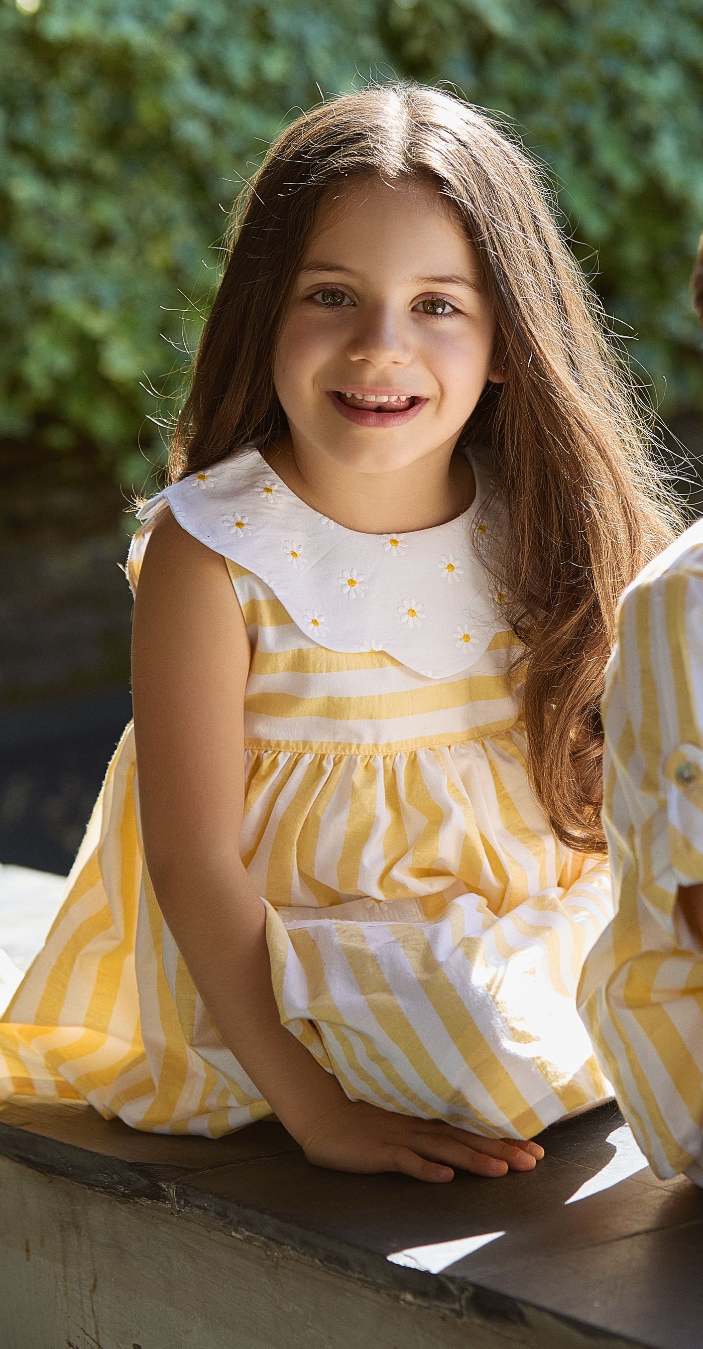 Girls Sunny Daisy Dress By Deolinda