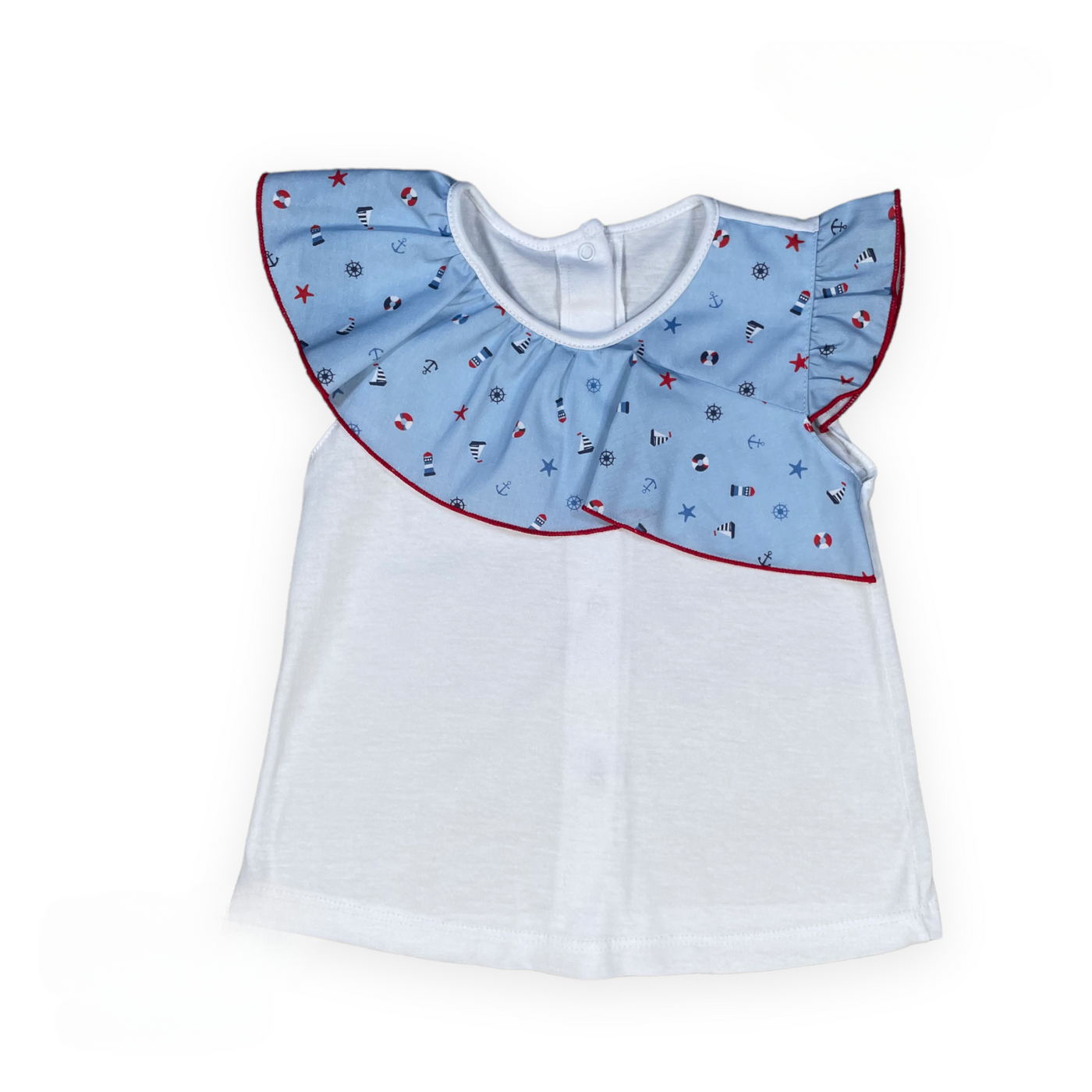 Girls Nautical Top & Bloomers Set By Rapife