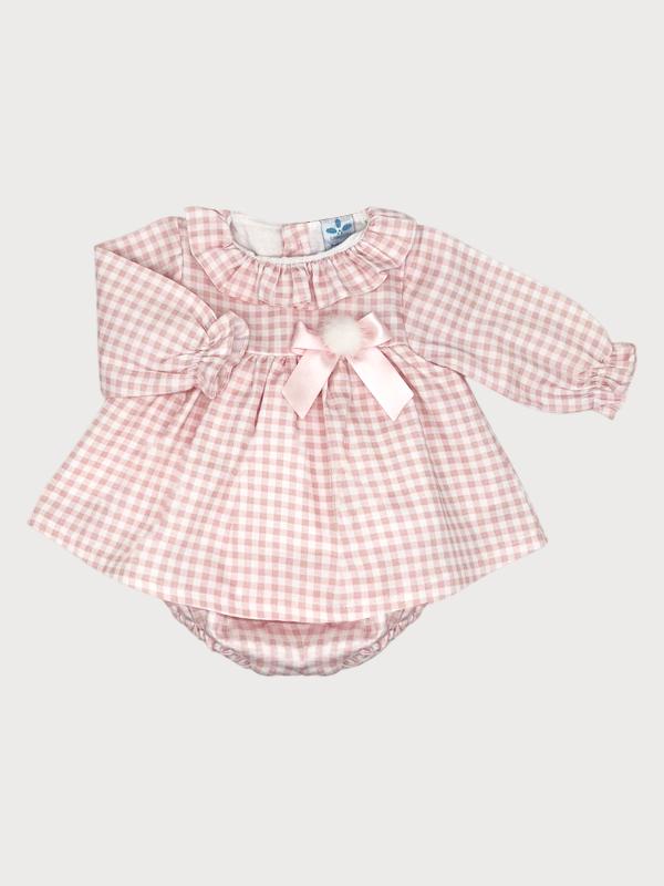 Girls Dress and Bloomers Set by Sardon