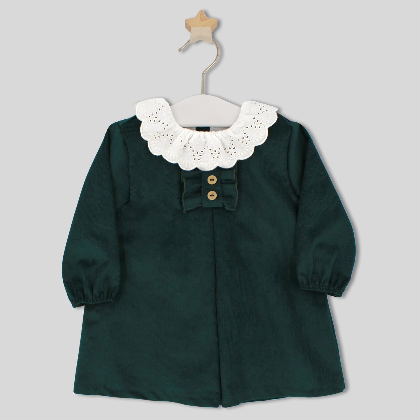 Girls Green Dress By Rapife
