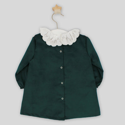 Girls Green Dress By Rapife