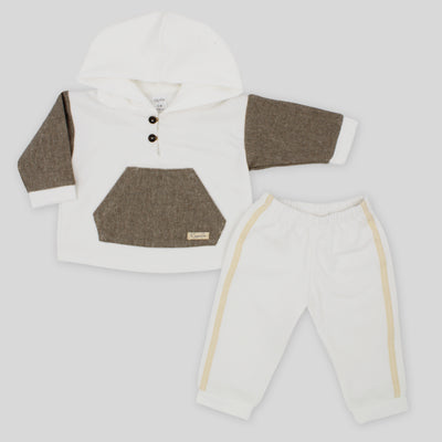 Unisex Beige Tracksuit By Rapife