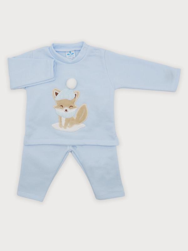Light Blue Two Piece Tracksuit by Sardon