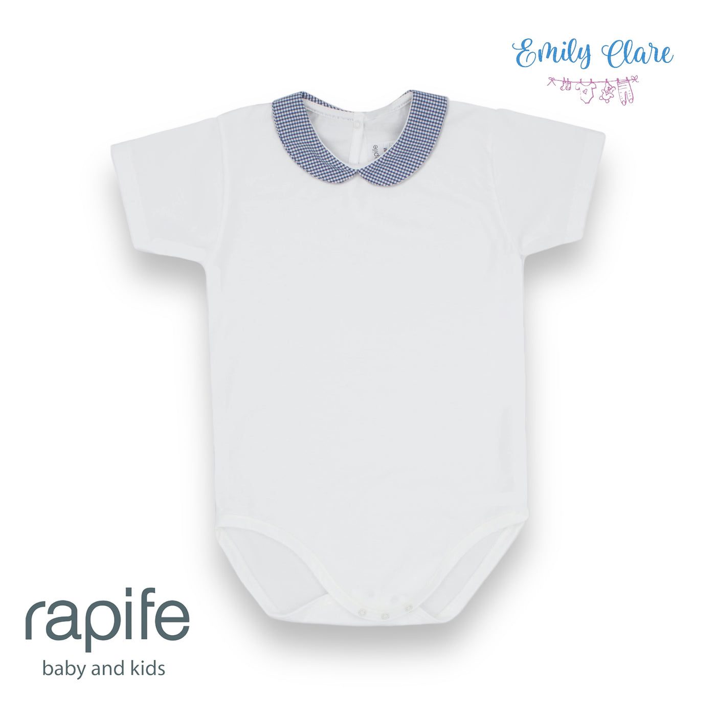 Boys Bodysuit & Blue Bloomers Set By Rapife