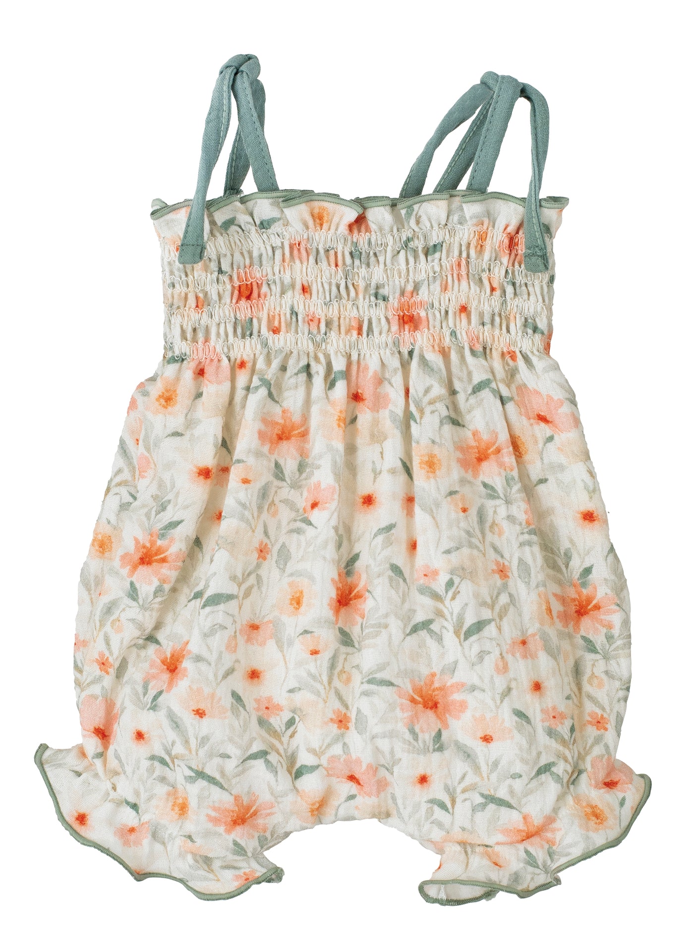 Girls Floral Romper By Calamaro