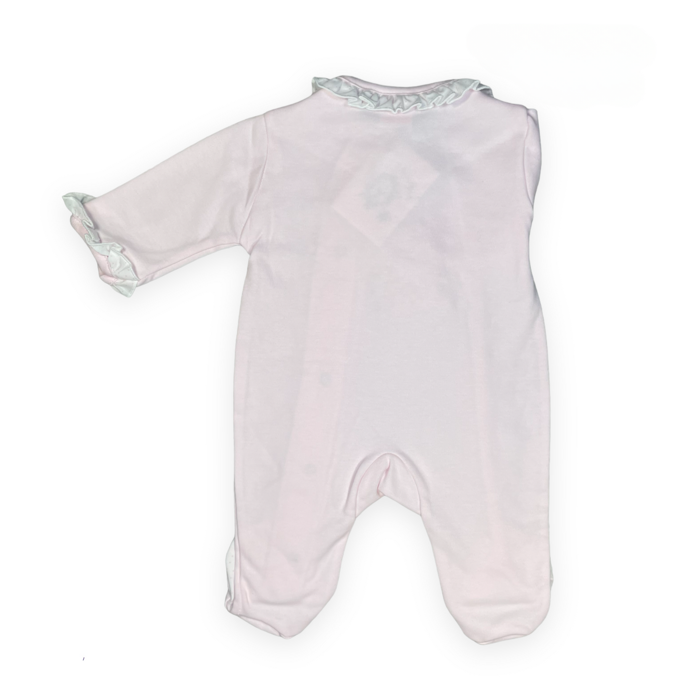 Girls Pink Fox With Umbrella Sleepsuit By Dandelion