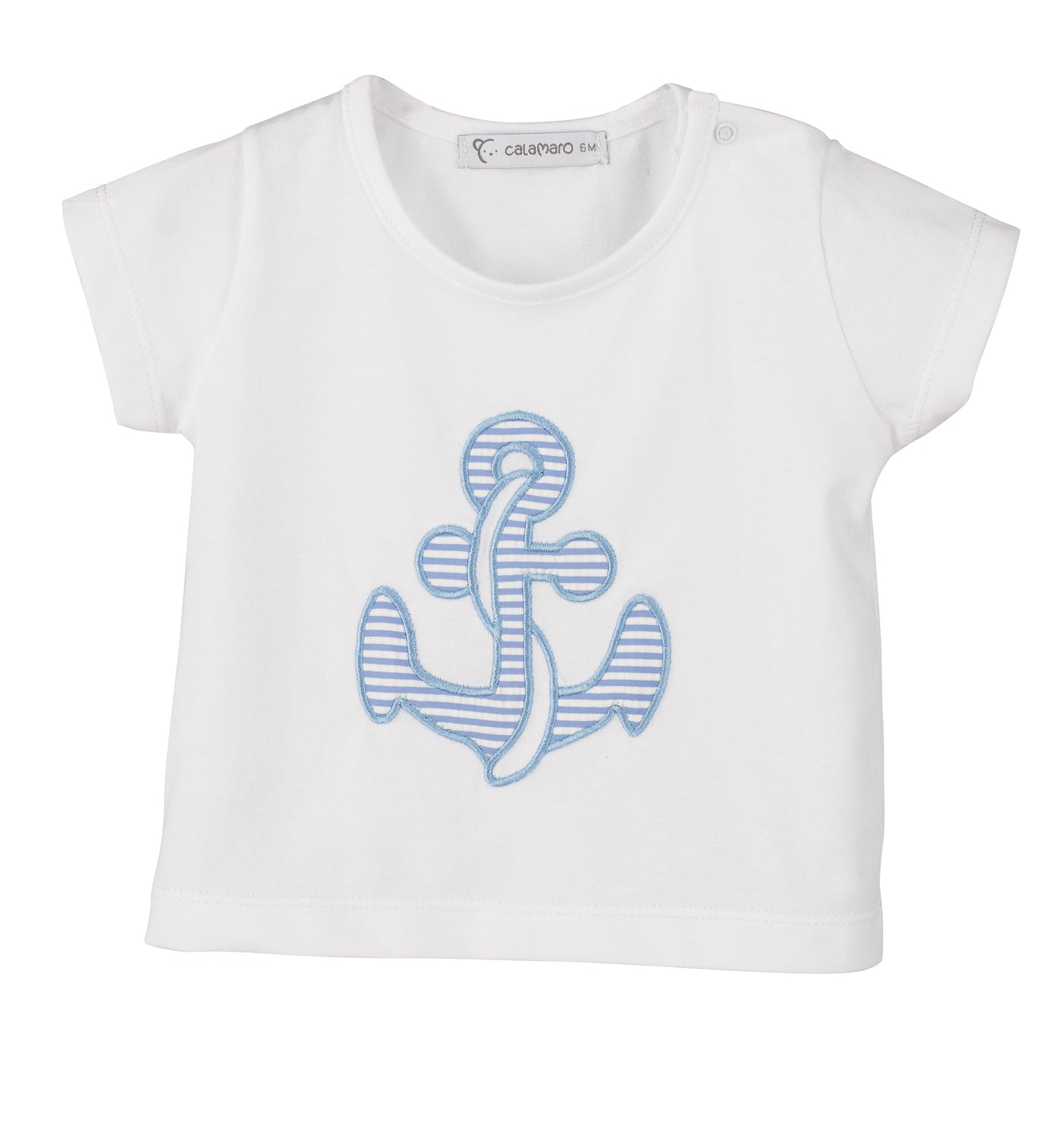 Boys Striped Anchor Swimset By Calamaro