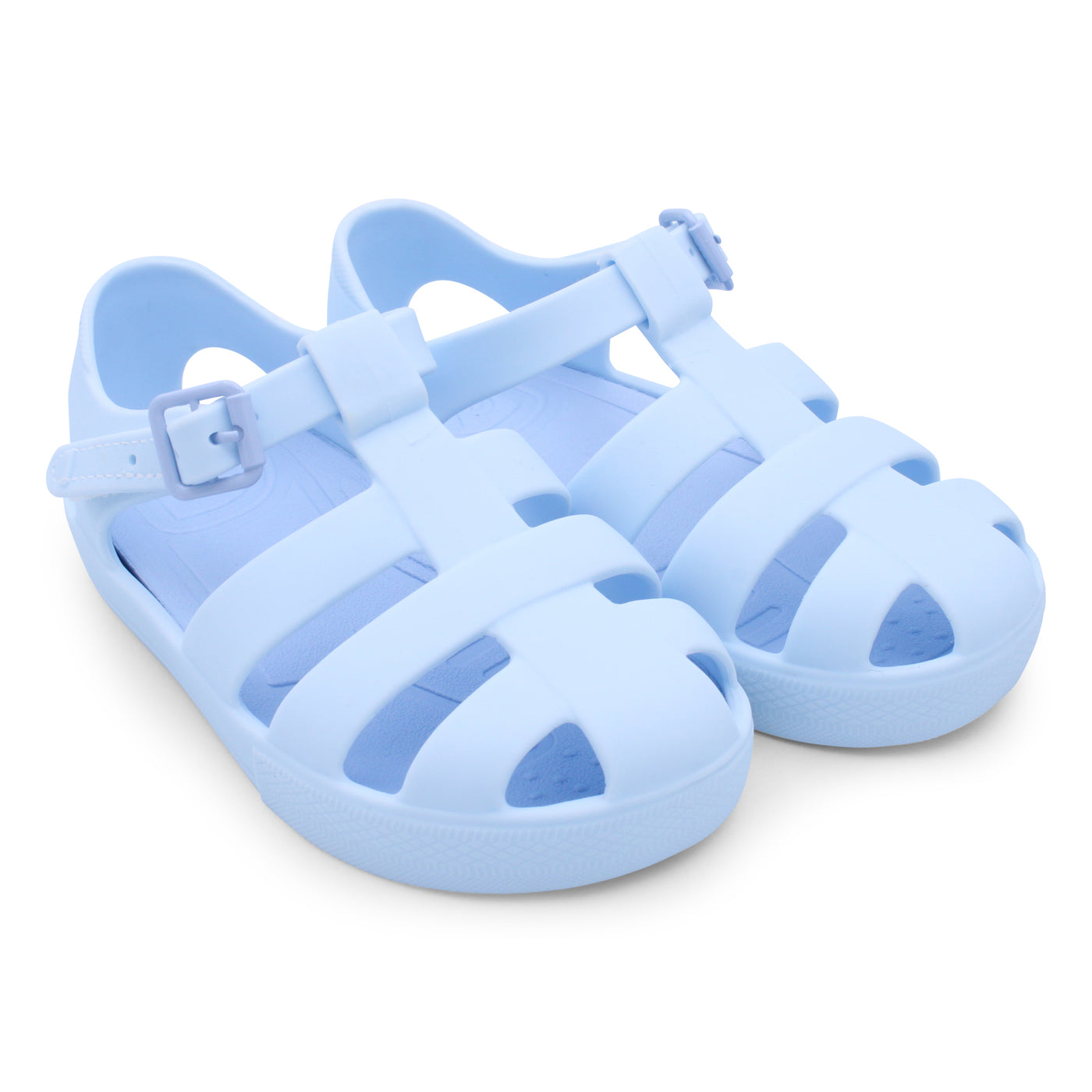 Marena Matt Blue Jelly Shoes