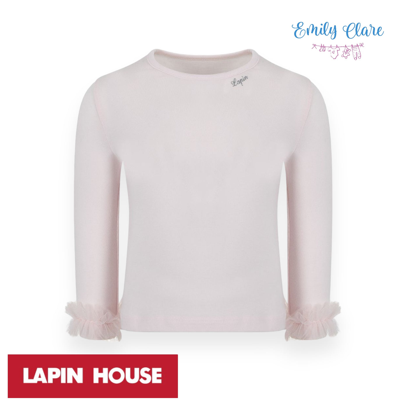 Girls Pink Tulle Skirt & Pink Top By Lapin House