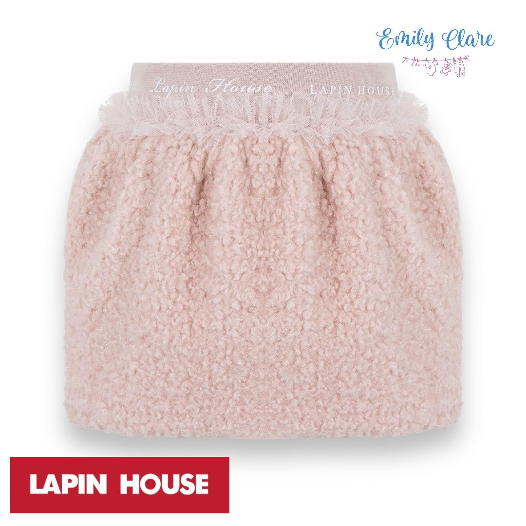 Girls Lapin House Teddy Fleece Skirt & Top