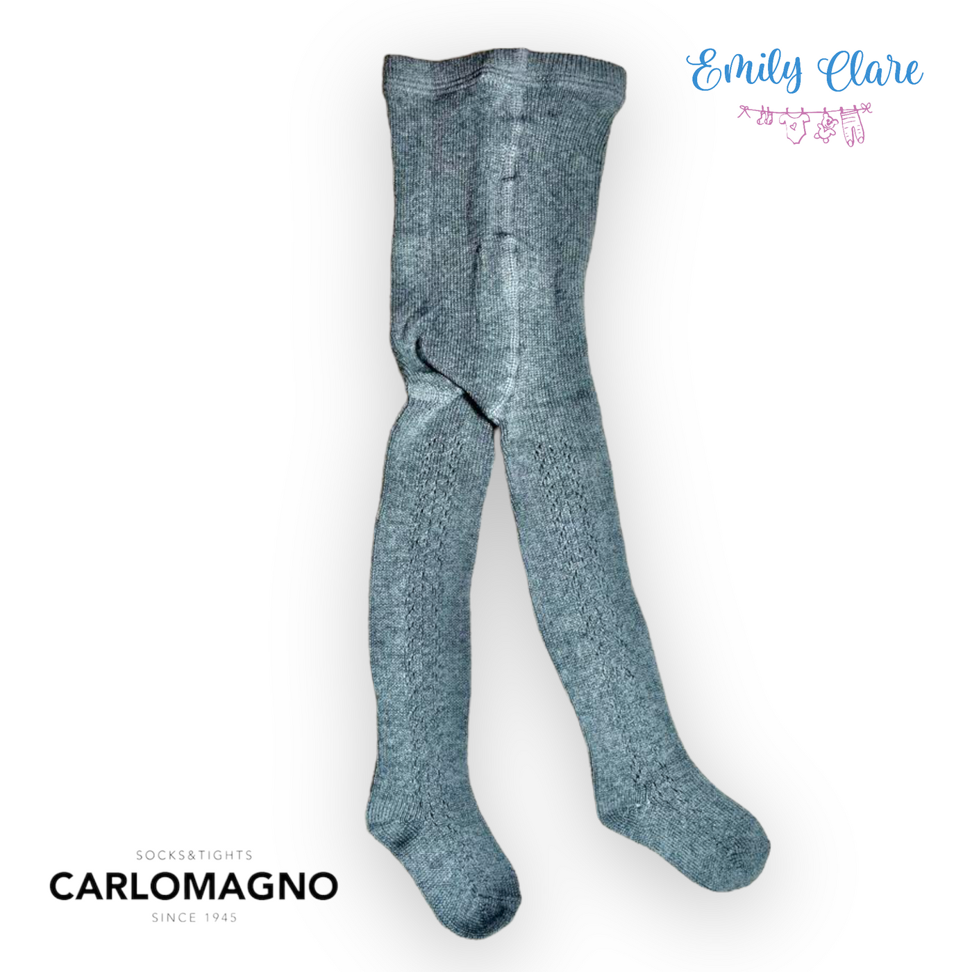 Carlomagno Knitted Openwork Pattern tights