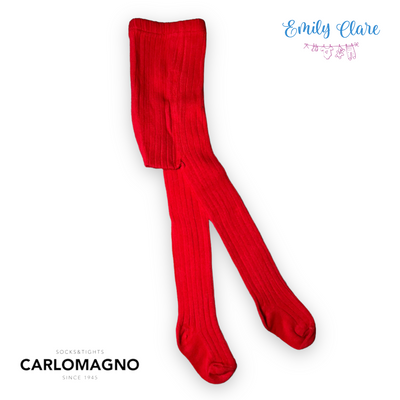 Carlomagno Ribbed Knitted Tights