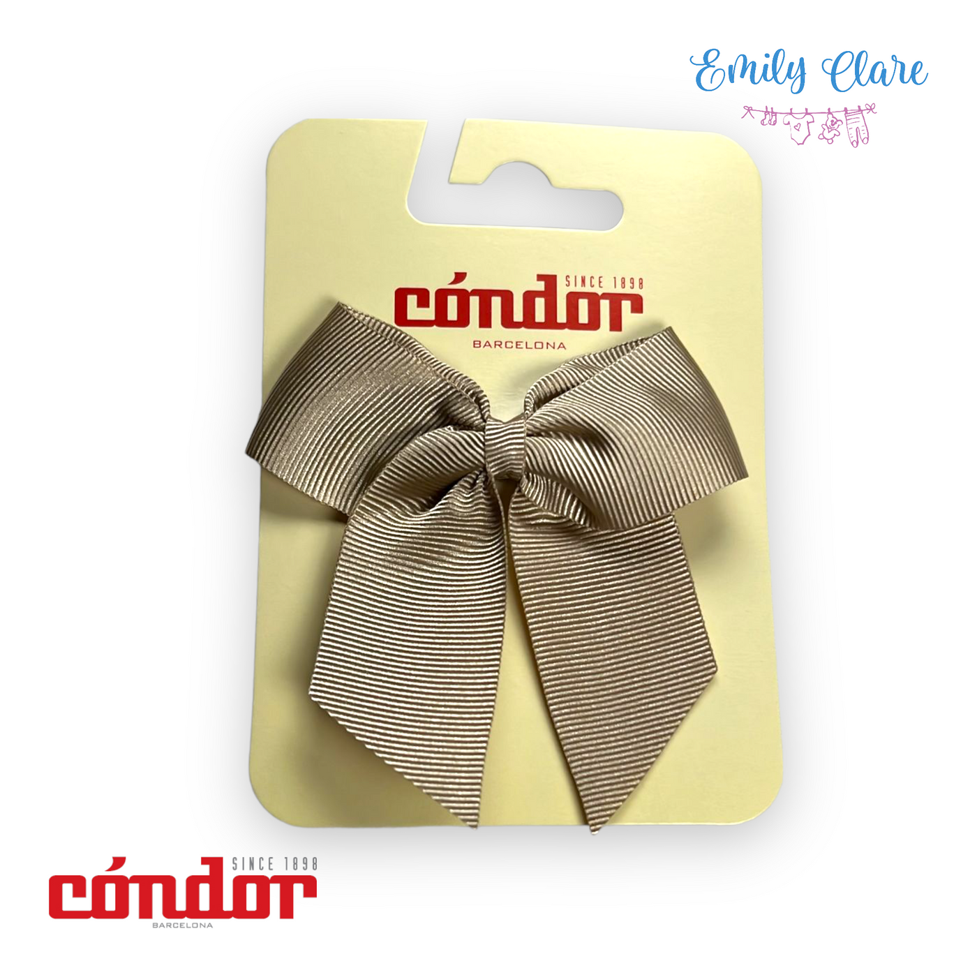 Ribbon Bow Clip by Condor