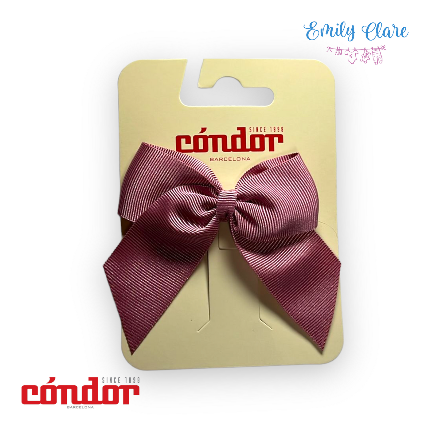 Ribbon Bow Clip by Condor