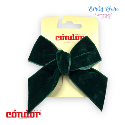 Velvet Bow Clip by Condor