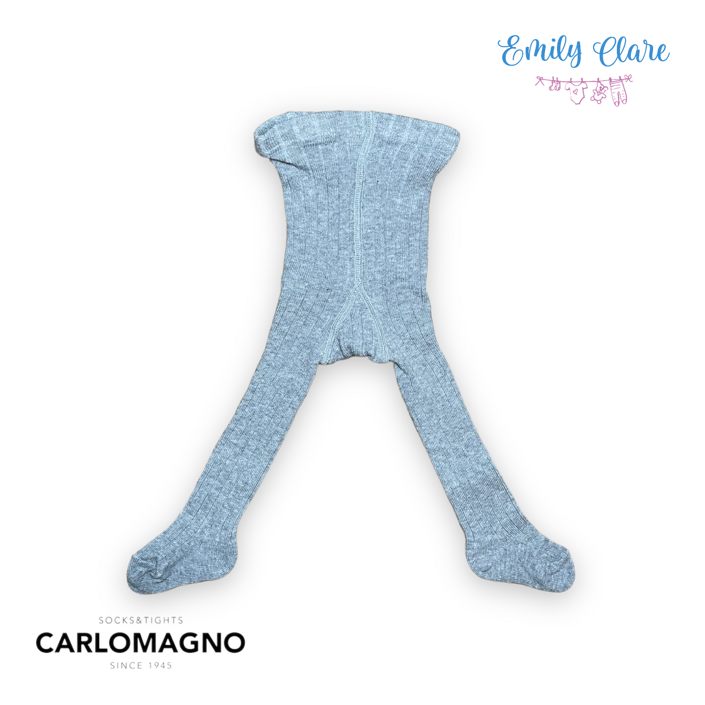 Carlomagno Newborn Ribbed Knitted Tights