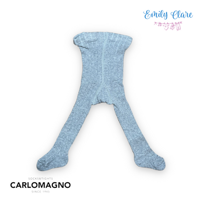 Carlomagno Newborn Ribbed Knitted Tights