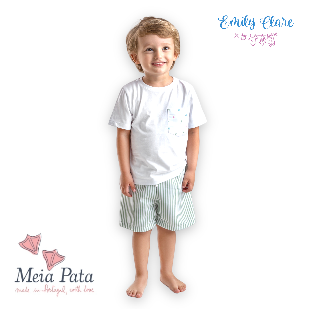 Boys Balloon Print T-Shirt by Meia Pata