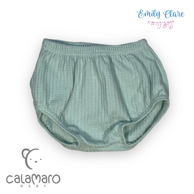 Girls White & Mint Two Piece By Calamaro