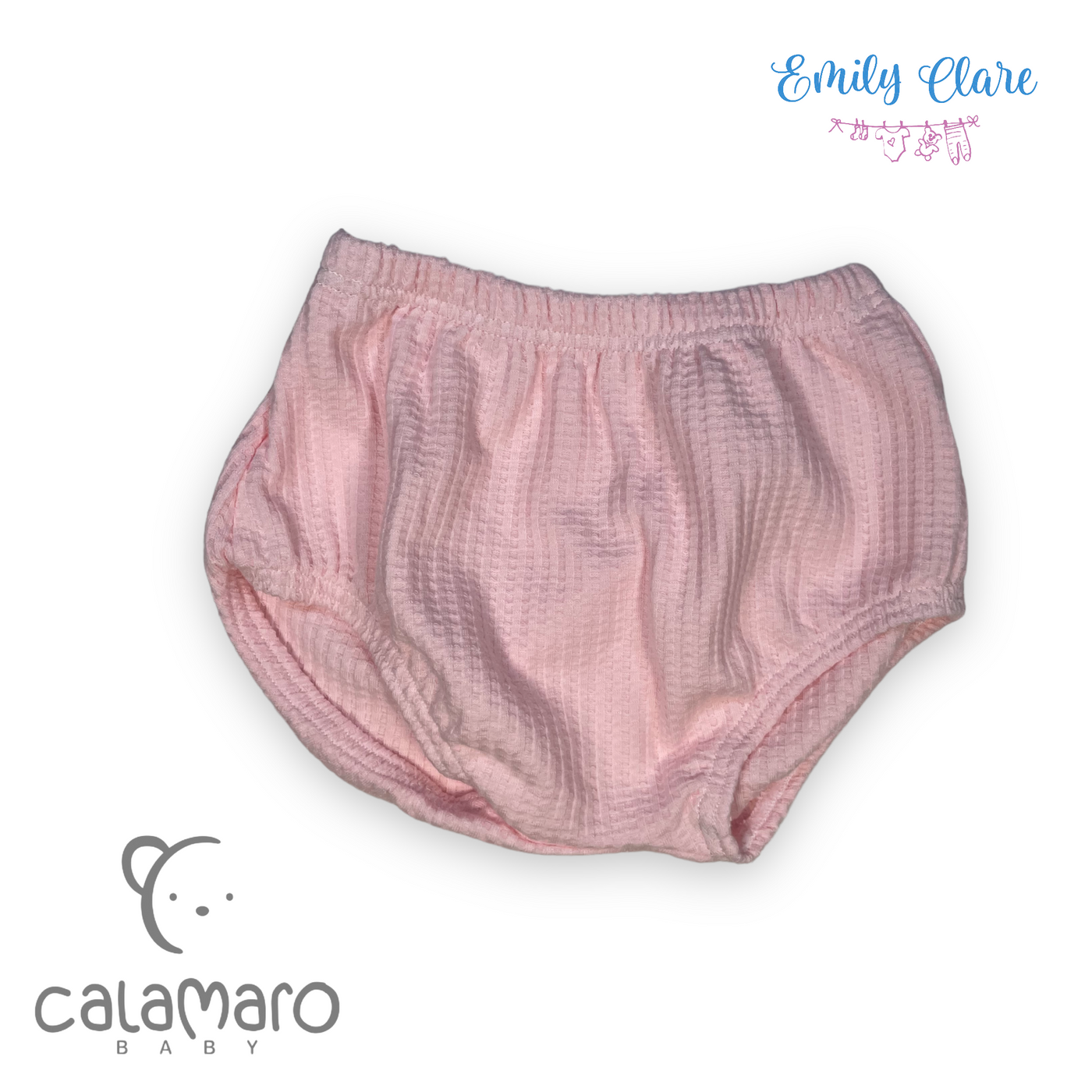 Girls White & Pink Two Piece Set By Calamaro