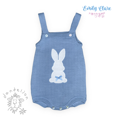 Blue Bunny Romper By Dandelion