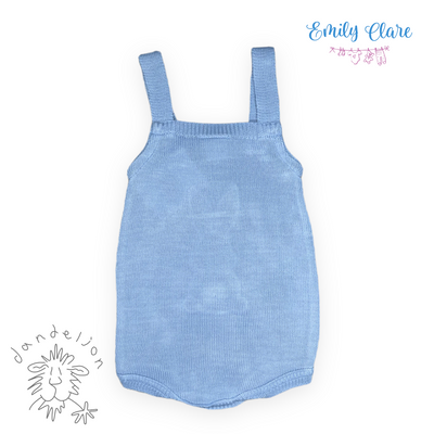 Blue Bunny Romper By Dandelion