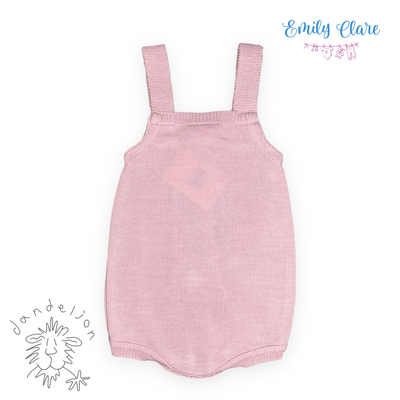 Pink Bunny Romper By Dandelion