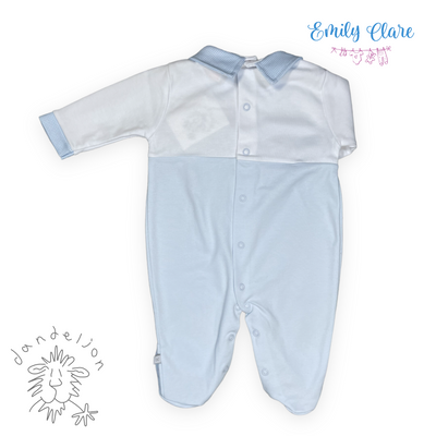 Boys Bunny & Star Babygrow By Dandelion