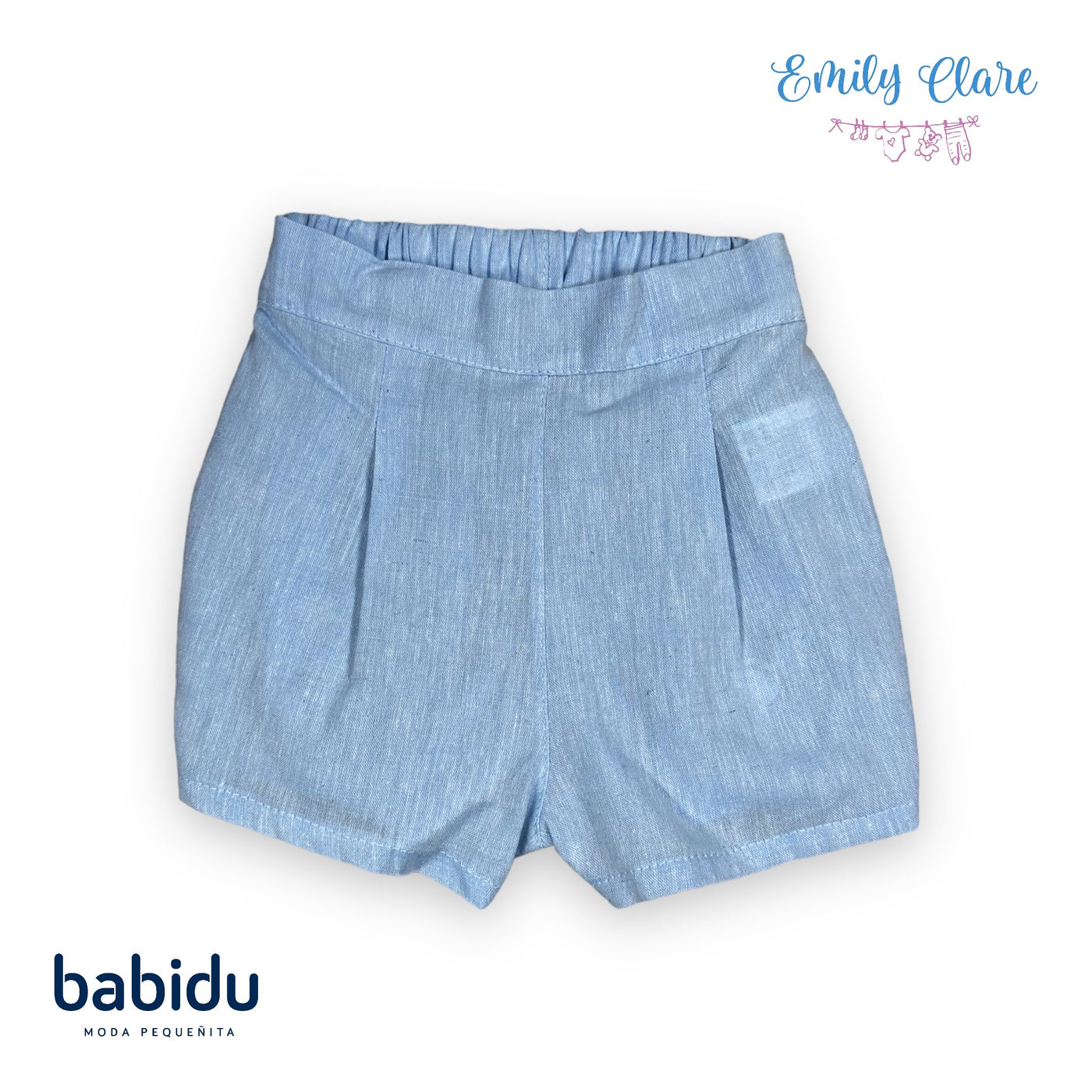 Boys Blue Cotton Shirt & Shorts By Babidu