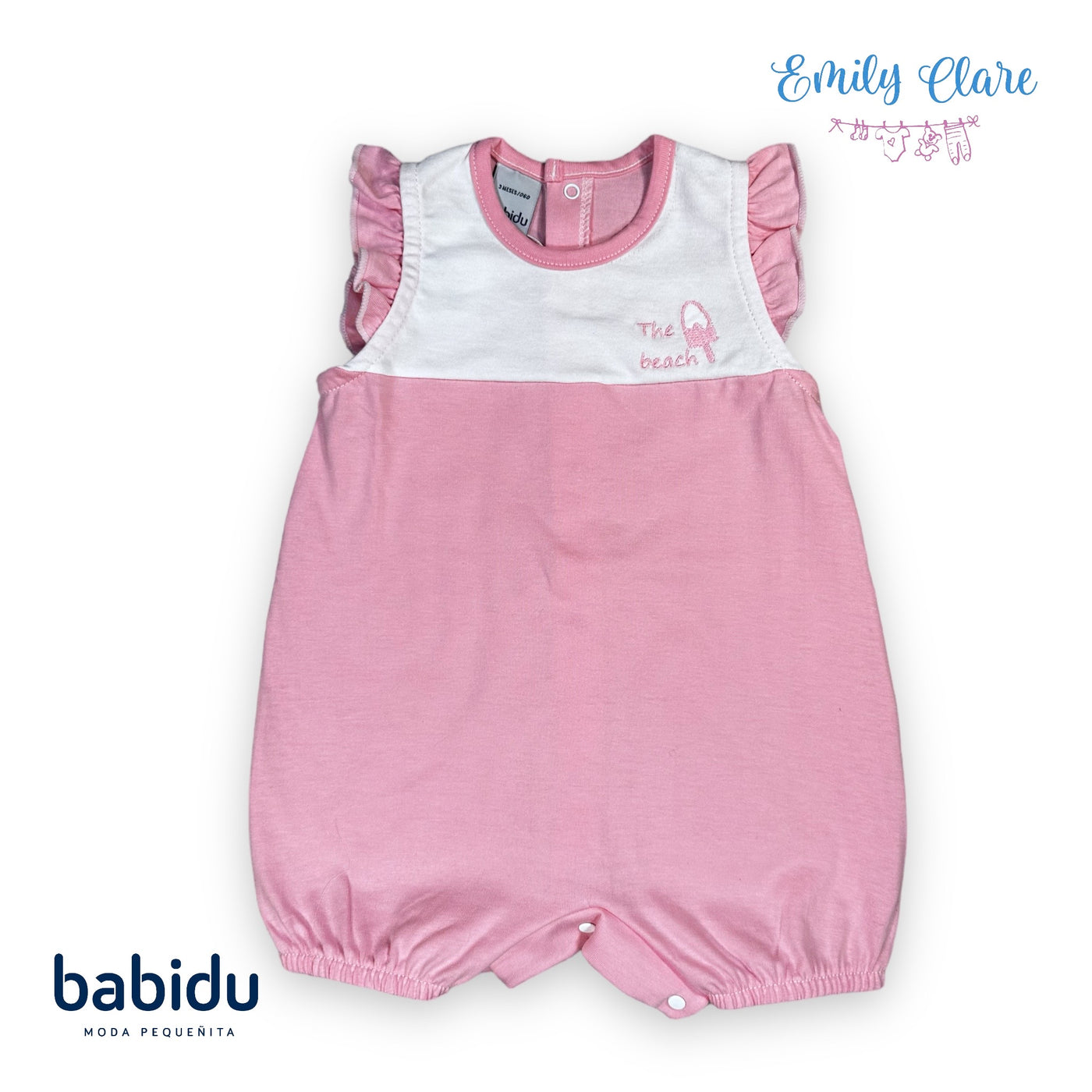 Girls Ruffle Ice Cream Romper By Babidu