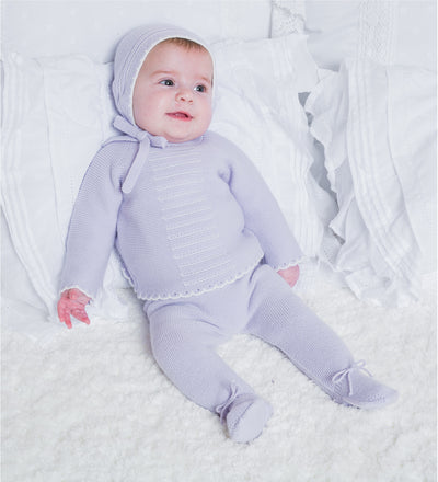 Girls Lilac Babygrow by Granlei